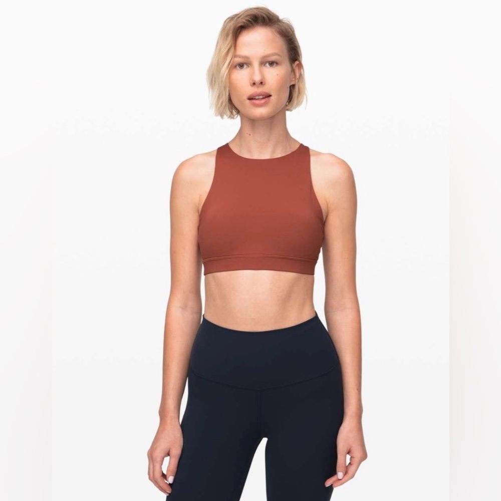 Lululemon Energy Bra High Neck
Rustic Clay
